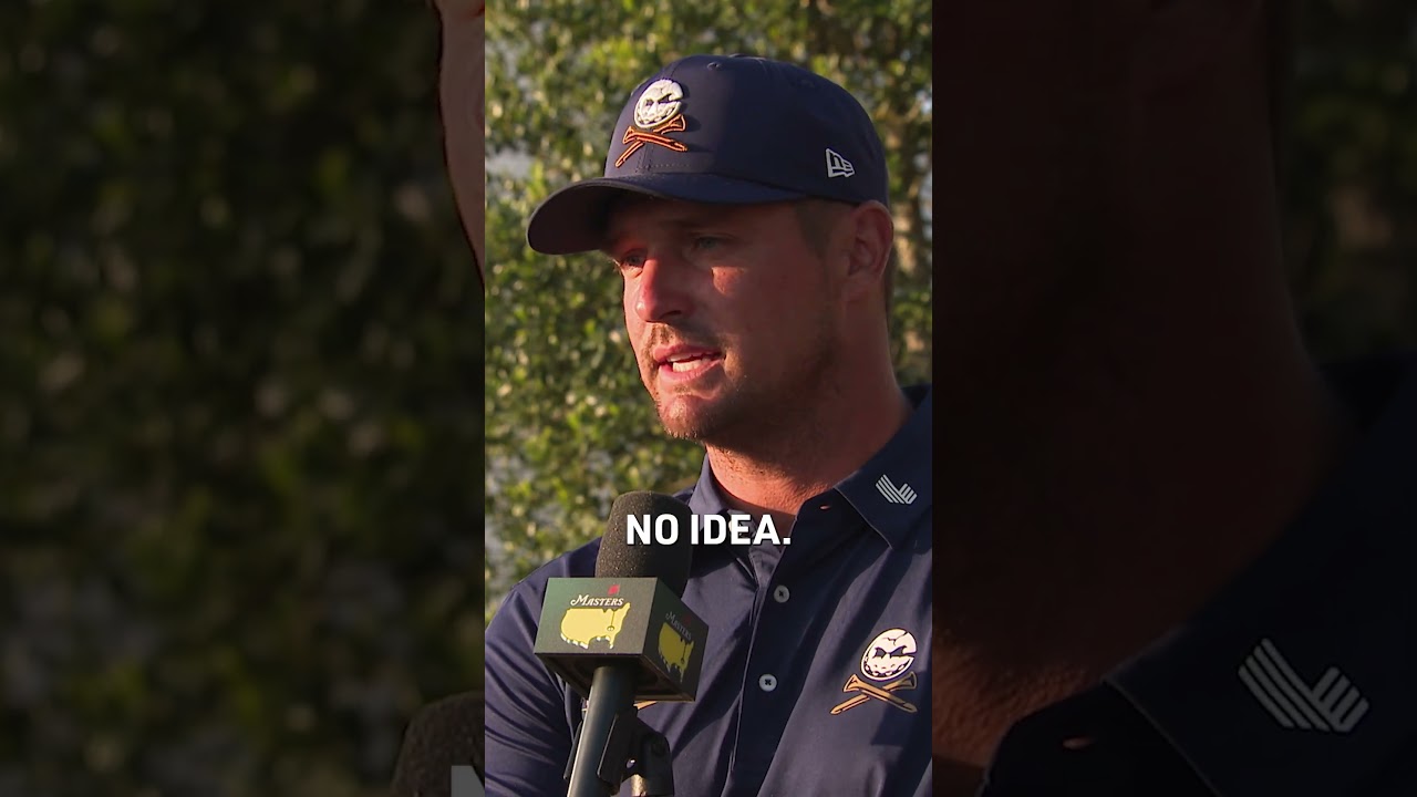 Bryson DeChambeau says Rory McIlroy didn’t say a word to him all day. 💀