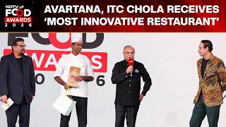 NDTV Food Awards 2026: Most Innovative Indian Restaurant of the Year- Avartana, ITC Grand Chola
