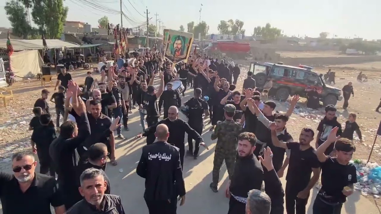 الرادود عباس سليمان مقام زيـن العابدين موكب رقية اليتيمة