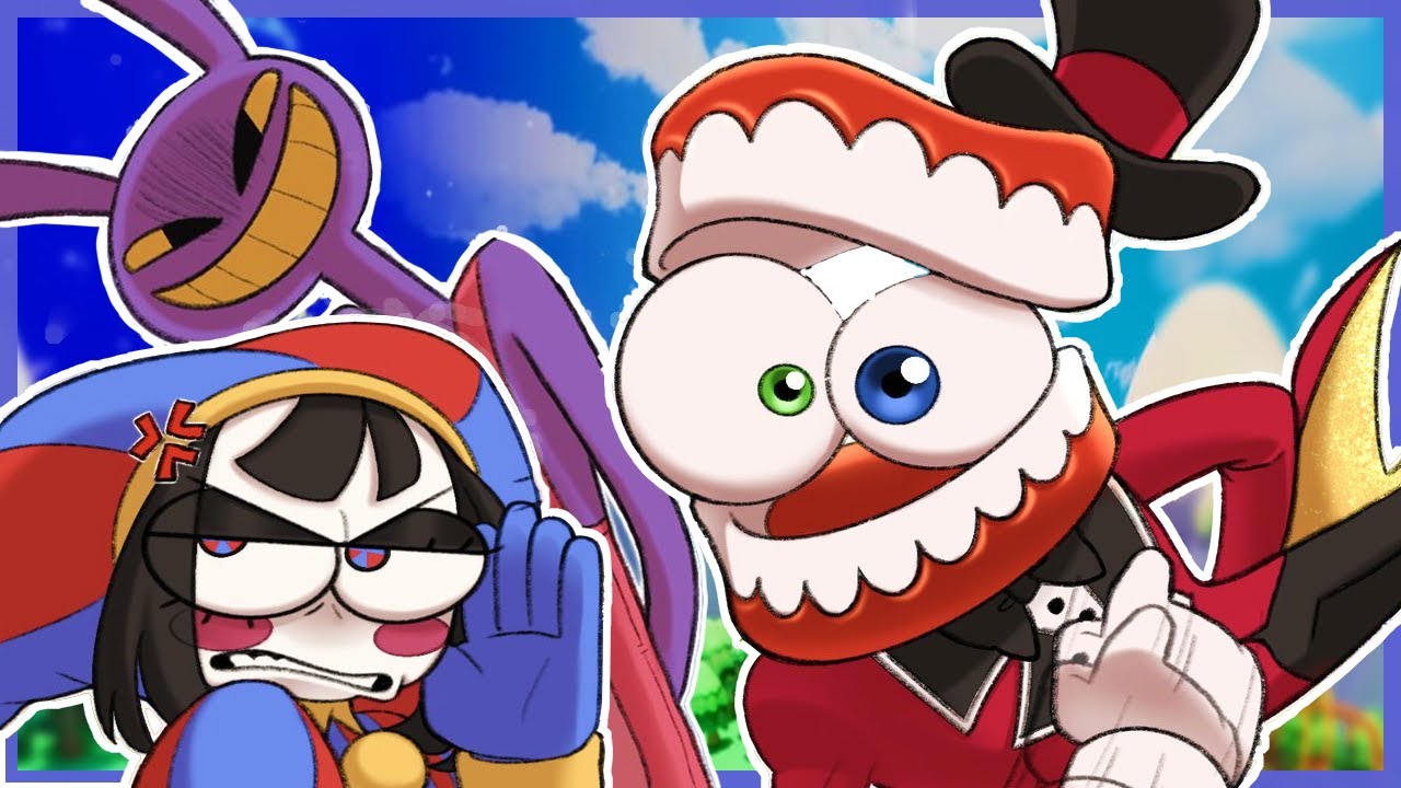 УДИВИТЕЛЬНЫЕ ЦИФРОВЫЕ ЦИРКОВЫЕ КОРОТКОМЕТРАЖКИ - Подборка Comic Dub