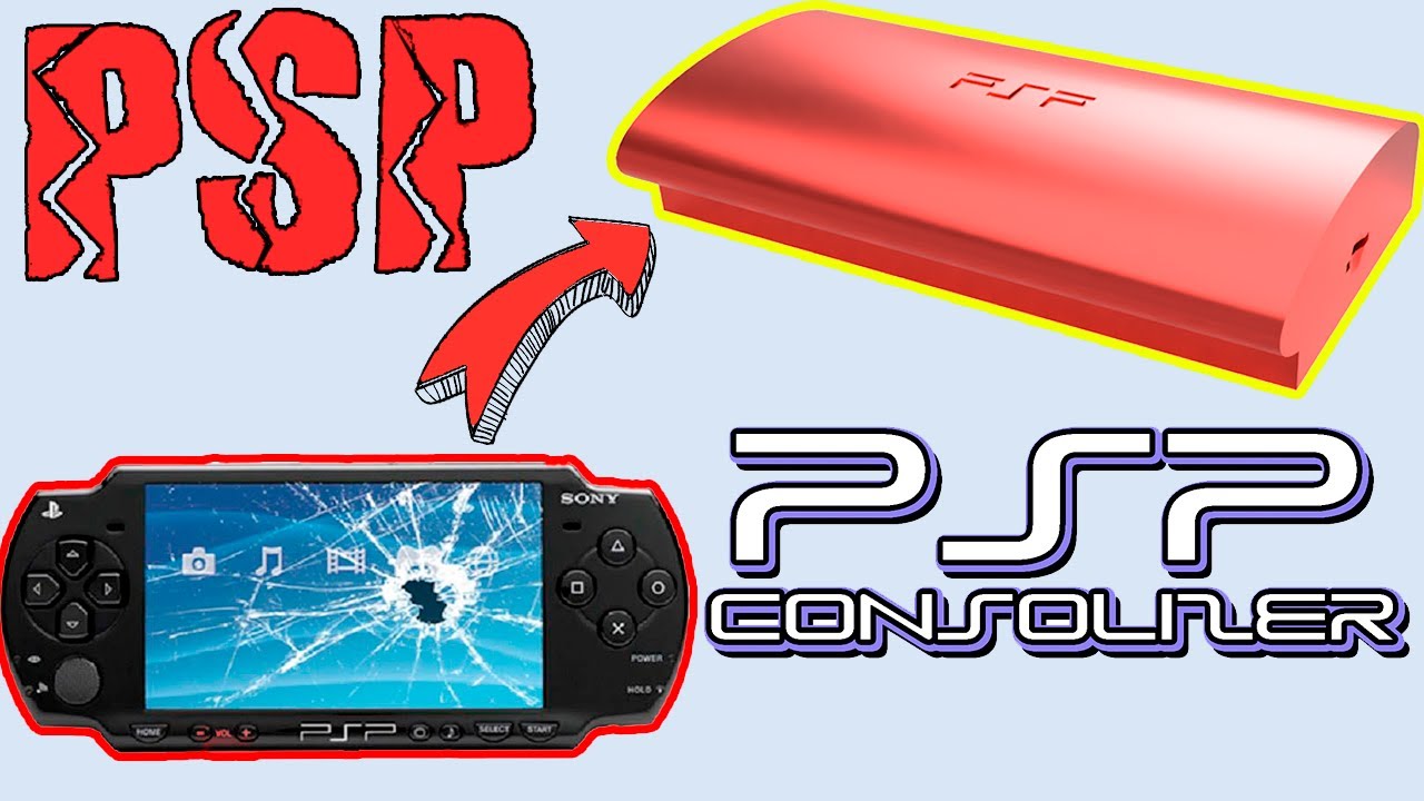 Caja consola Sony PSP Fácil montaje: cortar, doblar y pegar