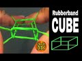 How to make a rubber band cube rubber bands trick and art