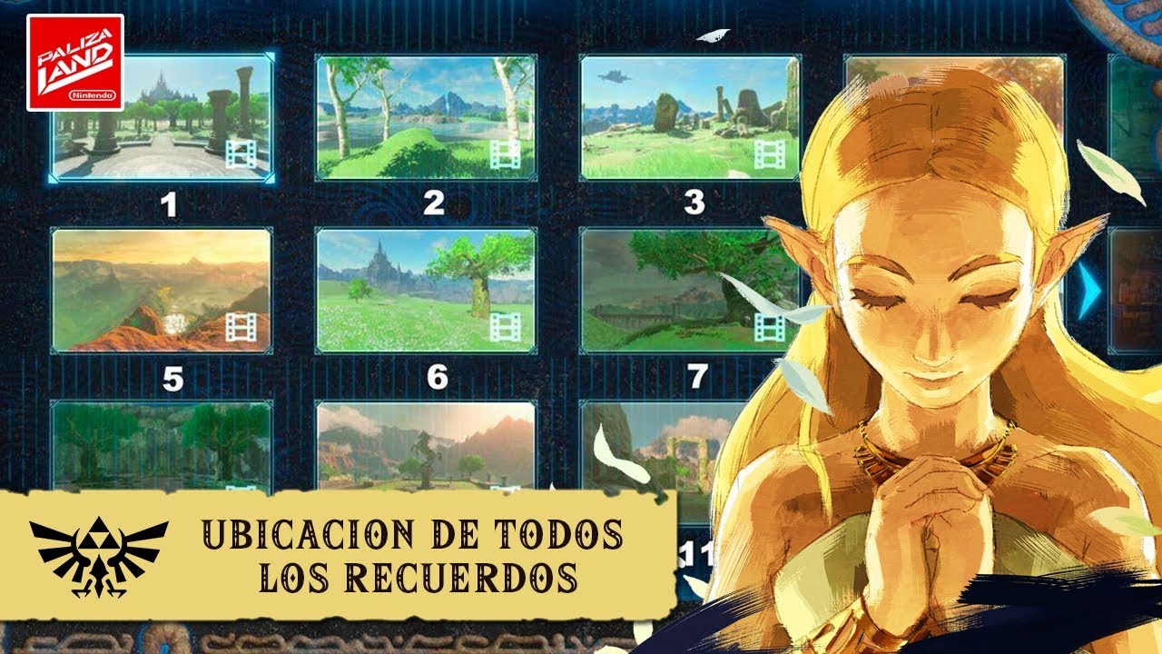 Guia Ubicación Y Localización Todos Los Recuerdos Zelda Breath Of The