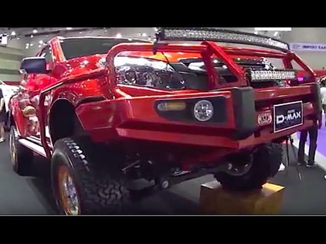 Custom Modified Isuzu D Max 2015 2016 Body Lift Pick Up Trucks And Suvs Youtube