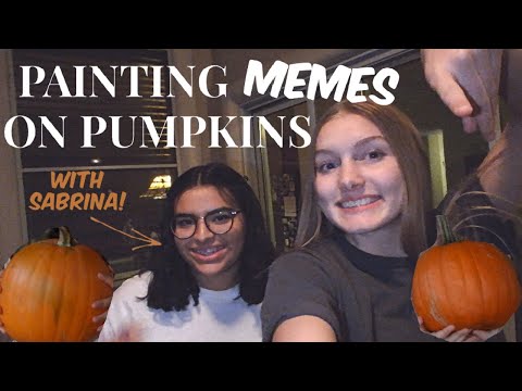 painting-memes-on-pumpkins