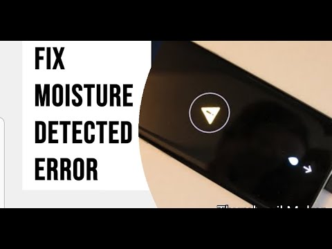 How to fix “Moisture detected” error on Samsung Galaxy  S10 S10+ S20 S20+ NOTE 20 S21 S21+ S22 S22+