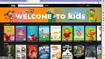 Library Resources At Home: Kanopy Kids