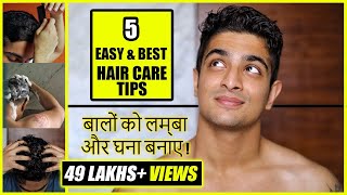 5 Hair Care Tips For Men | Men
