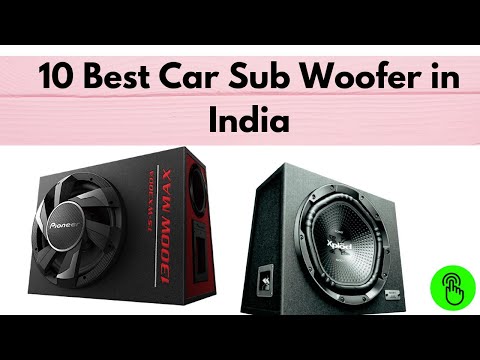 Top 10 Best Car Sub Woofer In India Till 2023