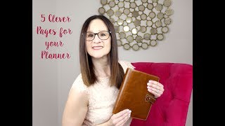 Top 5 Must Have Pages for your Planner | Paper Bean Press