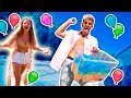 HOT GIRLS GET WATER BALLOONED **PRANK WARS**