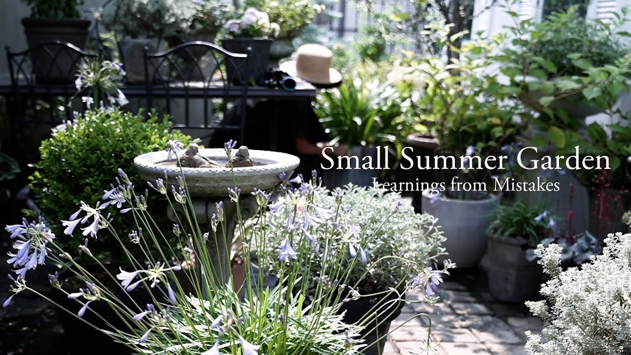 【ガーデニング】試行錯誤の夏庭づくり- 失敗から学ぶ夏に強い花 / 北欧スタイルの庭 / 小さな庭