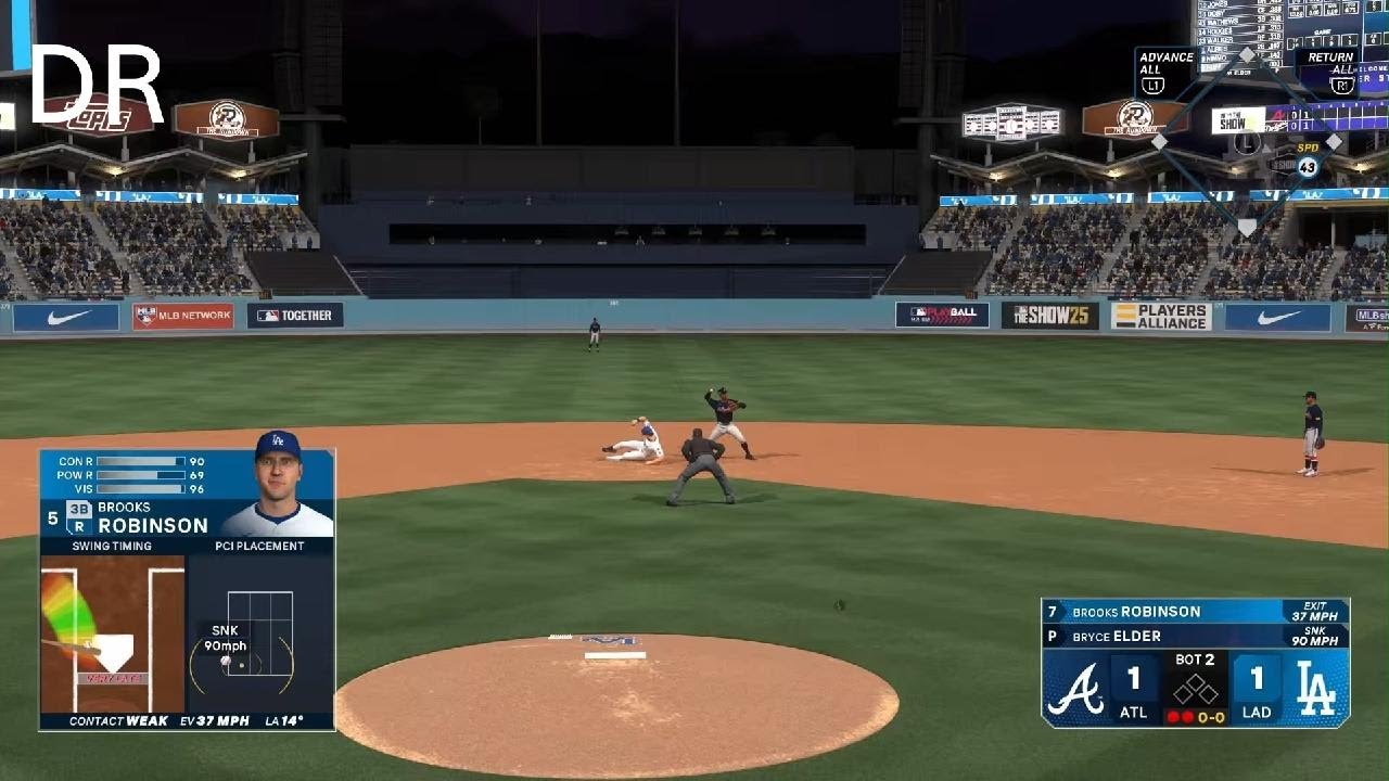 MLB The Show 25_ATL vs LA