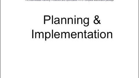 ITIL Intermediate Planning  Protection and Optimization  PPO  complete examination package