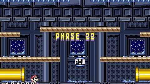 Super Mario Advance (GBA / Game Boy Advance) (Mario Bros. Arcade) - Vizzed Gameplay