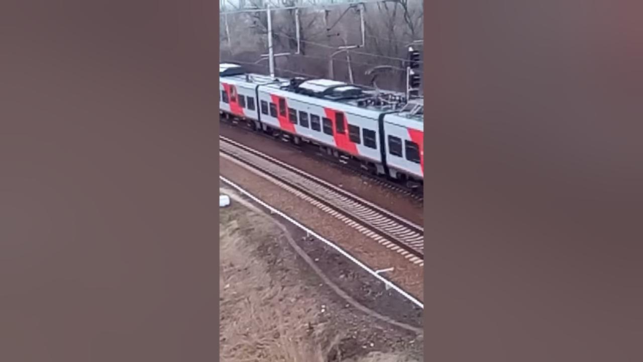 Поезд "Ласточка" Курск - Москва. - YouTube