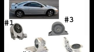 mitsubishi eclipse engine mount