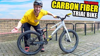 MY CARBON TRIAL BIKE VS URBAN RIDING IS THE DREAM!