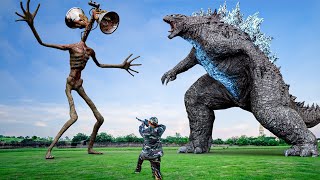 Monarch: Legacy of Monsters | Godzilla VS Siren Head | Jurassic Park Fan-Made Film | Teddy Chase