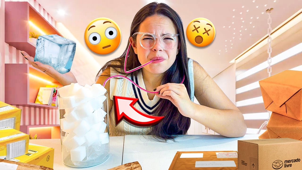 ABRINDO E AVALIANDO AS COMPRAS INÚTEIS DA MINHA MÃE!! ela foi longe demais..