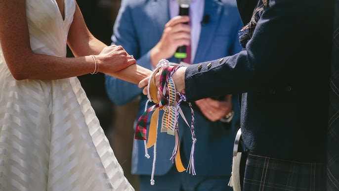 Handfasting Cord Celtic 'nine Knots' Design Ivory Taupe / Bronze Custom  Infinity Love Knot Wedding Handtying Cord/ribbon/rope/sash 