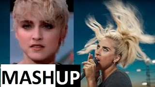 Lady Gaga feat Madonna (MASHUP) Papa Don't Preach, It Was a Perfect Illusion Sub español