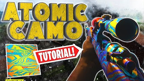 How to get ATOMIC CAMO INSTANTLY! (COD Vanguard Glitch Tutorial)