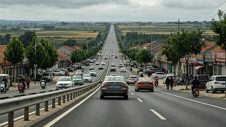 Driving China’s Legendary G318 Highway! Rural Scenery in Qianjiang Hubei, Epic 4K Road Trip