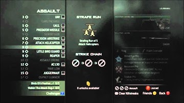 MW3 Killstreaks Pointstreaks Breakdown (Modern Warfare 3)