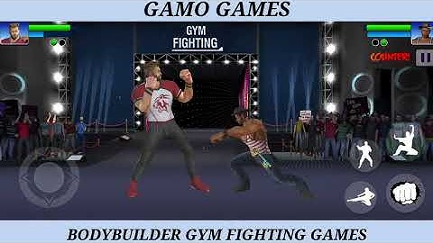 BODYBUILDER GYM FIGHTING GAME GAMEPLAY PART = 3