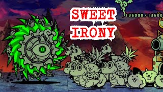 Metal Cyclone in Sweet Irony - Attack on Titanium [INSANE]  [The Battle Cats]