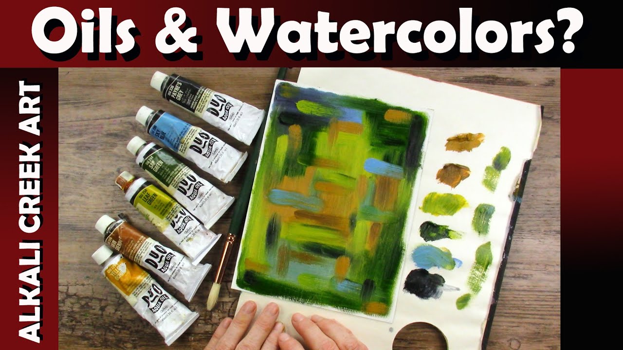 Water Mixable Oil Paint vs Traditional Oil Paint