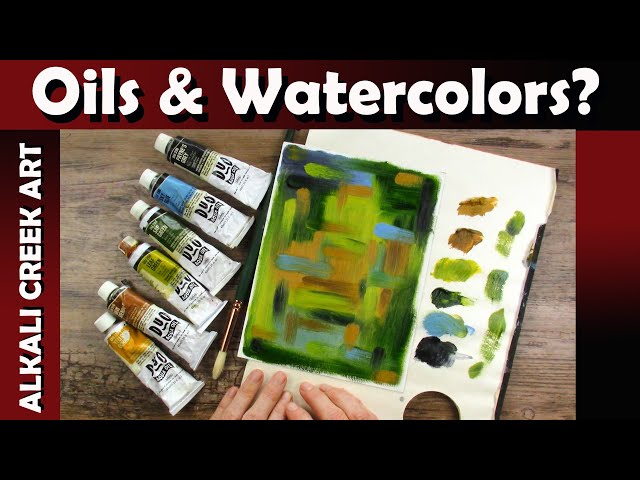 Water-Mixable Oils vs Traditional Oil Paint Review & Techniques