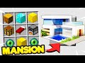 CRAFTING A MANSION in MINECRAFT