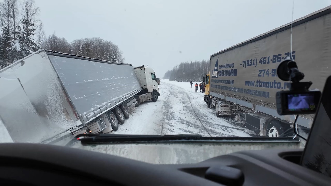 #7 Новый год. Новый рейс. Новая сцепка .Новая Камера. Питер. DAF106