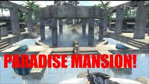 far cry 3 custom map fun #101: Paradise Mansion, Western Front and Tree House!