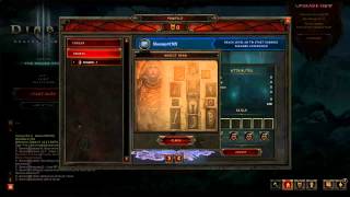 Diablo III - 2.0.1 - Public Test Realm - first look at the menus