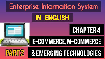 CA Inter EIS in ENGLISH - Chapter 4 - E-Commerce, M-Commerce & Emerging Technologies- 2/3