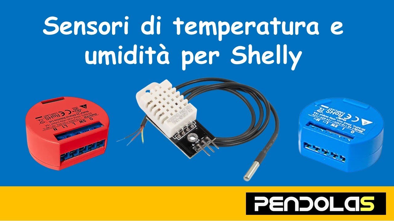 Sensore temperatura e umidità per il terreno - SHT20