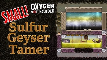 iSulfur - Easy Small Sulfur Tamer - Oxygen Not Included