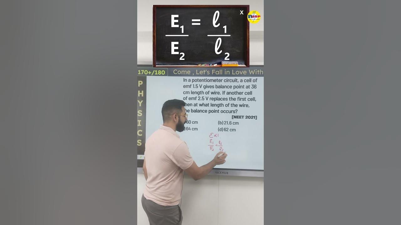 Potentiometer Questions Short Trick for JEE/NEET Students neetphysics