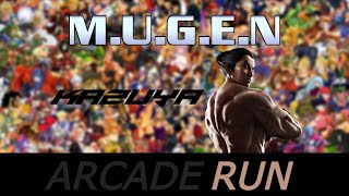 MUGEN: ReddBrink and RagingRowen's Kazuya Arcade Run