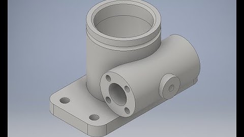 Học inventor cơ bản: Vẽ inventor cơ bản bài 9