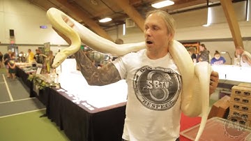 GIANT SNAKE SHOW!!!  SnakeBytesTV