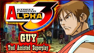 【TAS】STREET FIGHTER ALPHA 3 (PSX) - GUY 🥋