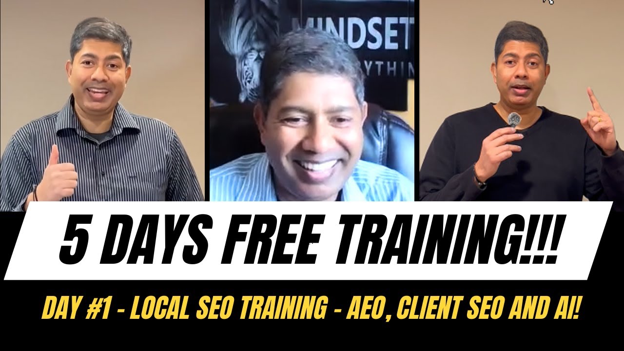 Day #1 | Local SEO Training - AEO, Client SEO and AI!