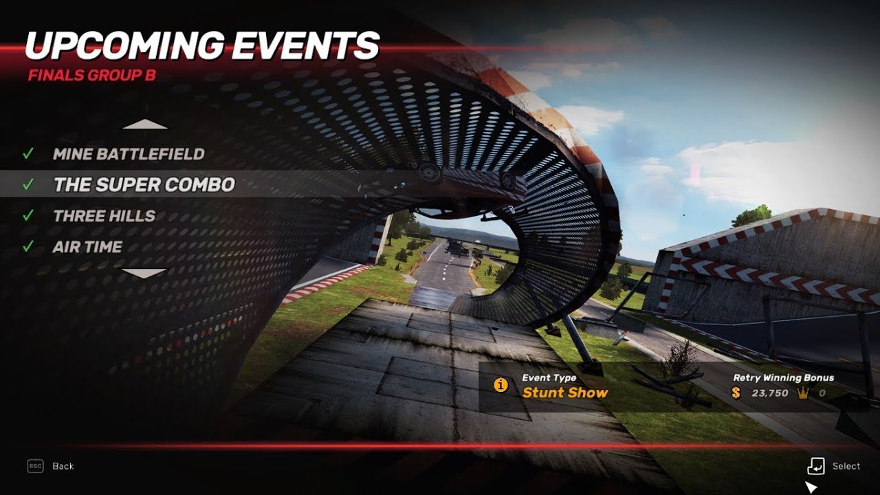 Finals 6 - The Super Combo - 00'19.921 / World Record