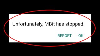 How To Fix Unfortunately MBit Music App Has Stopped Error Android & Ios - MBit App Not Open Problem screenshot 1