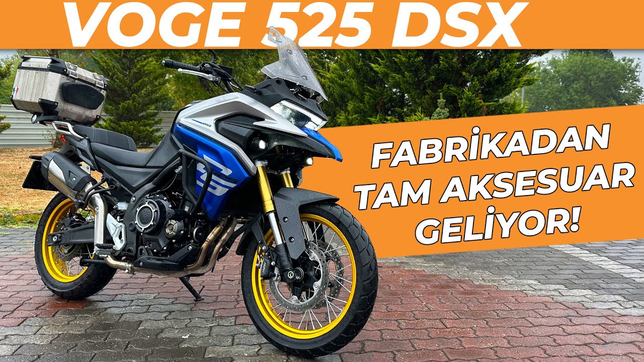 Fabrikadan Aksesuarlı Motosiklet! Voge 525 DSX