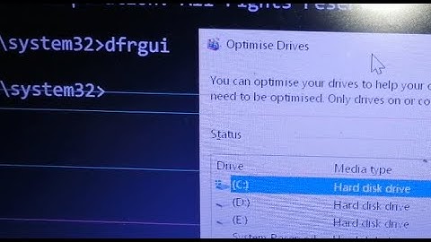how to open disk defragmenter from cmd command in windows 10